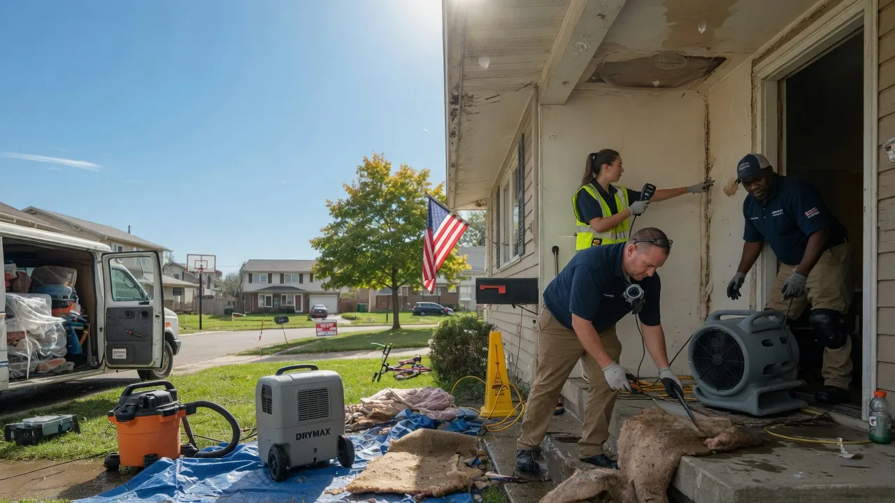 Water Damage Restoration in Cedar Hill, TN near me